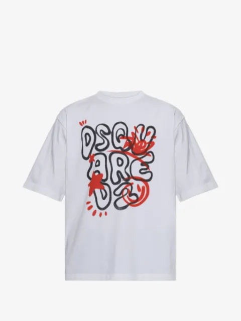 DSQUARED2 logo-print short-sleeve T-shirt