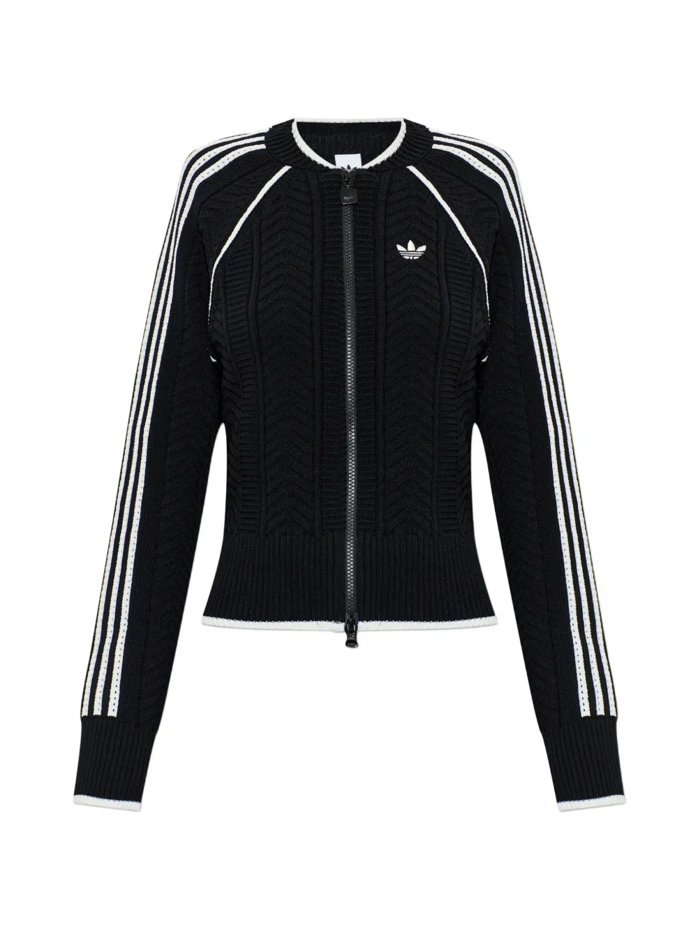 adidas cardigan with detachable hood - Nero
