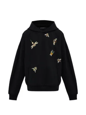 VETEMENTS Eagle パーカー ブラック VETEMENTS グラフィック ジップパーカー | ブラック | FARFETCH JP