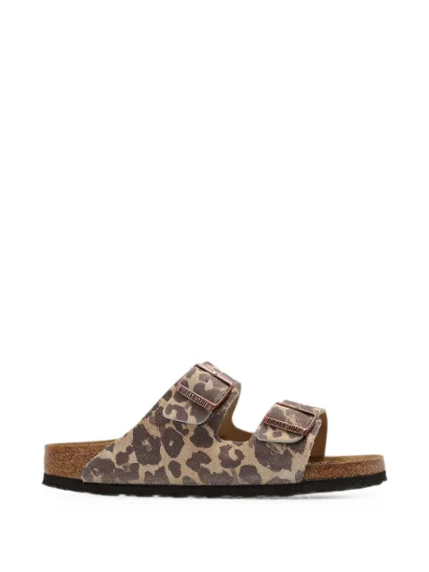 Birkenstock Arizona leopard-print sandals