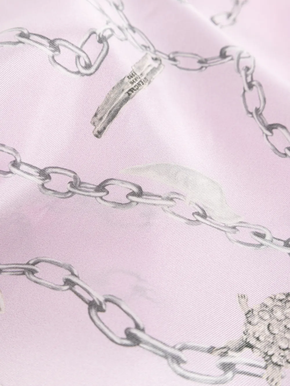 Givenchy Sjaal met kettingprint Roze