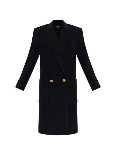 Balmain double-breasted wool coat