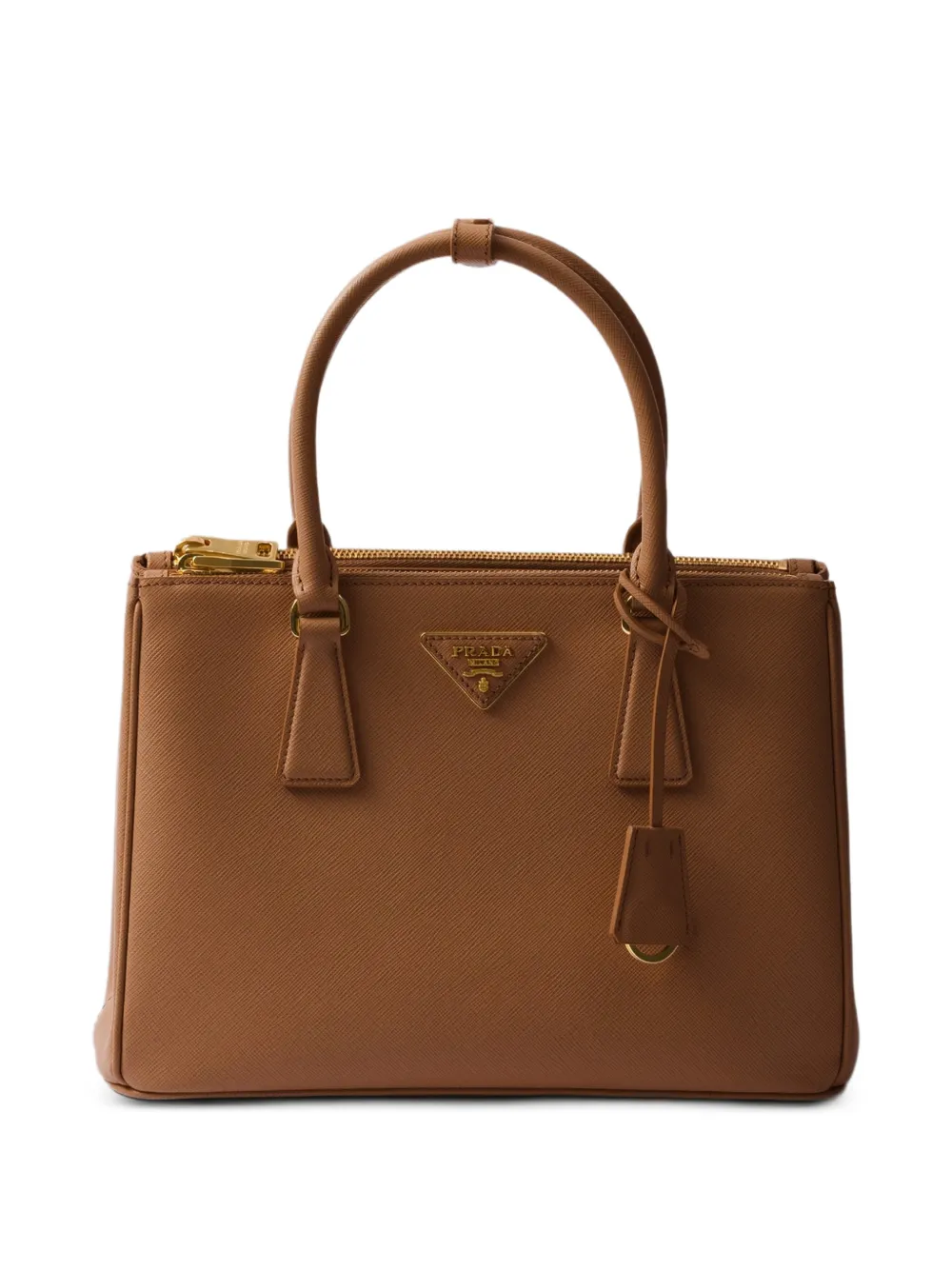 Prada Galleria medium Saffiano leather bag - Braun