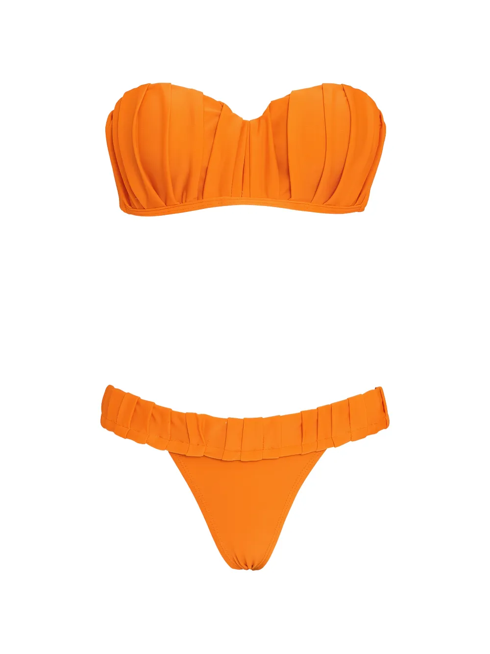 Amir Slama Bikini a fascia - Arancione