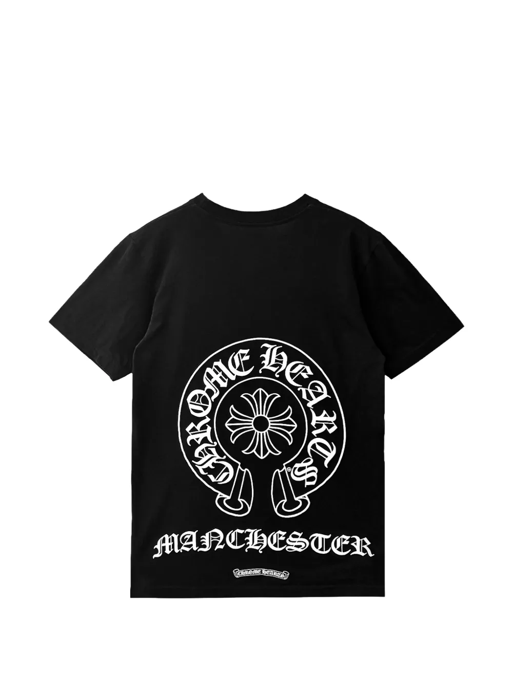 Chrome Hearts Manchester Exclusive Horseshoe T-shirt met korte mouwen Zwart