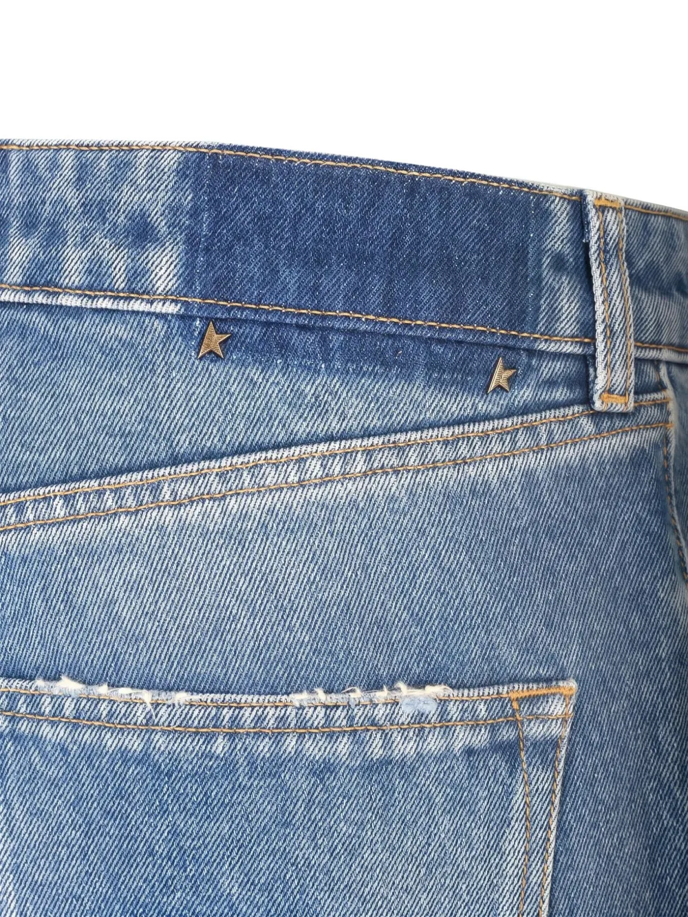 Golden Goose slim-fit jeans with medium wash Blauw
