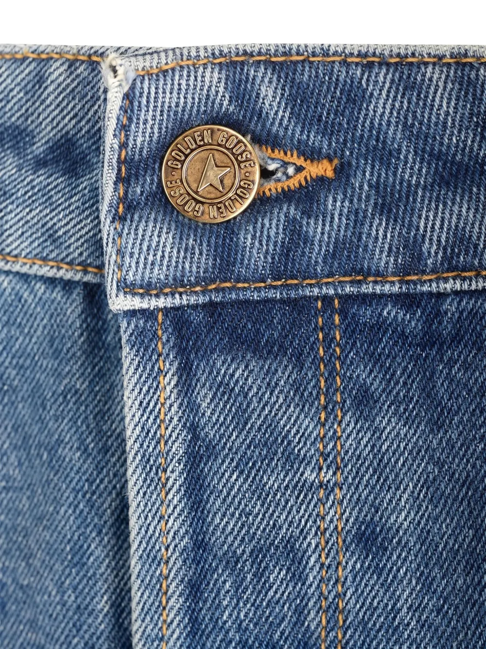 Golden Goose slim-fit jeans with medium wash Blauw