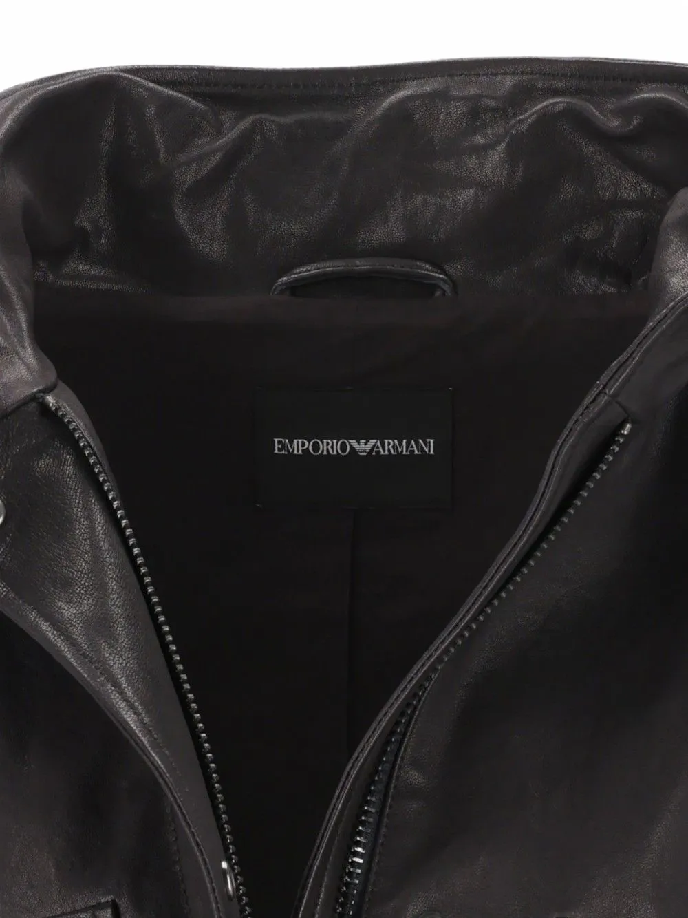Emporio Armani Jack met klepzakken Zwart