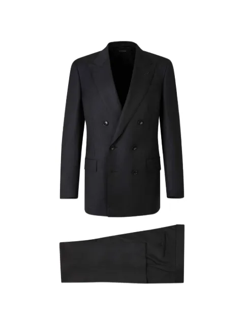 TOM FORD herringbone double-breasted suit