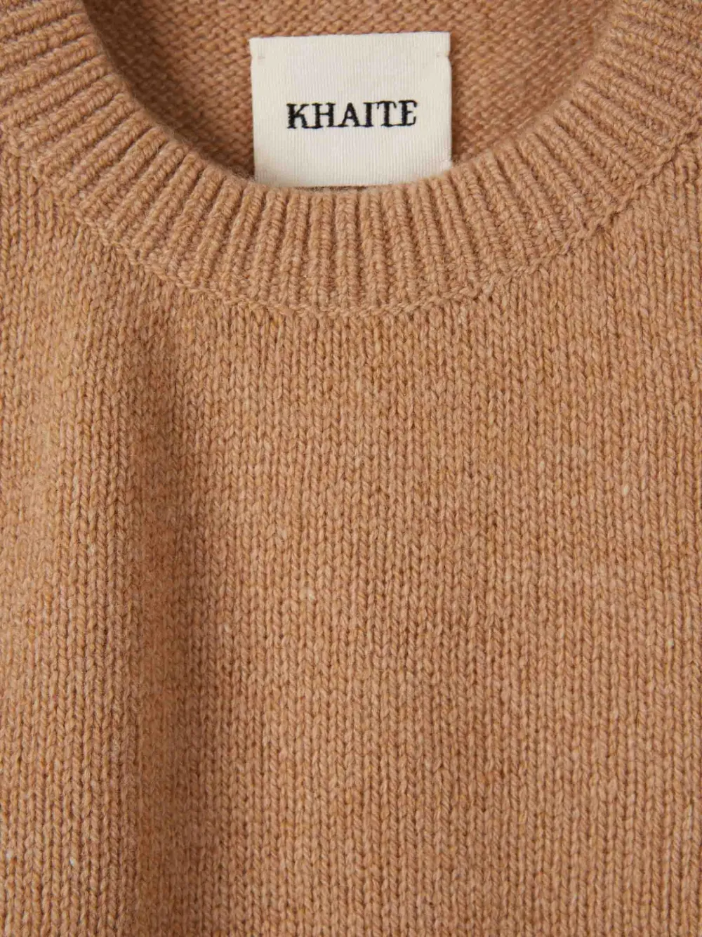 KHAITE Masie trui Beige