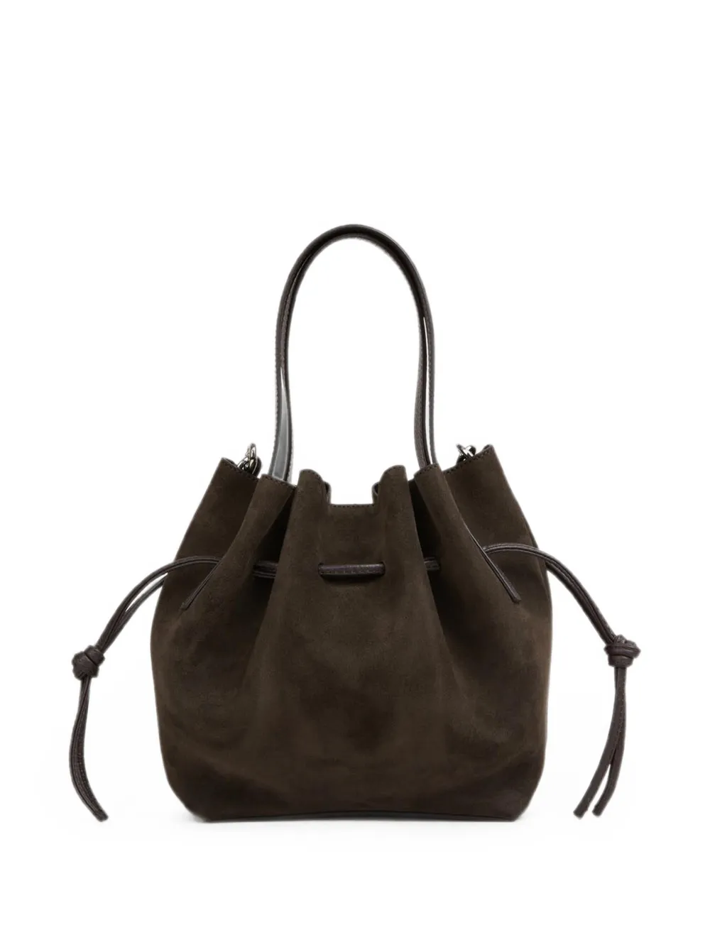 Yuzefi Scallop suède shopper Bruin