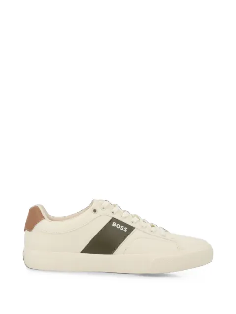 BOSS Aiden logo-print panelled sneakers