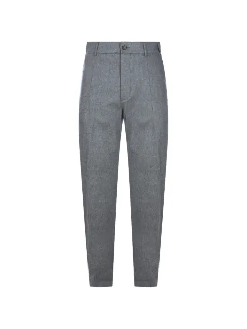 Eleventy pressed-crease tailored trousers
