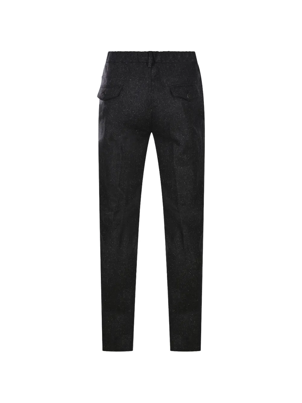 Eleventy Broek met trekkoord Zwart