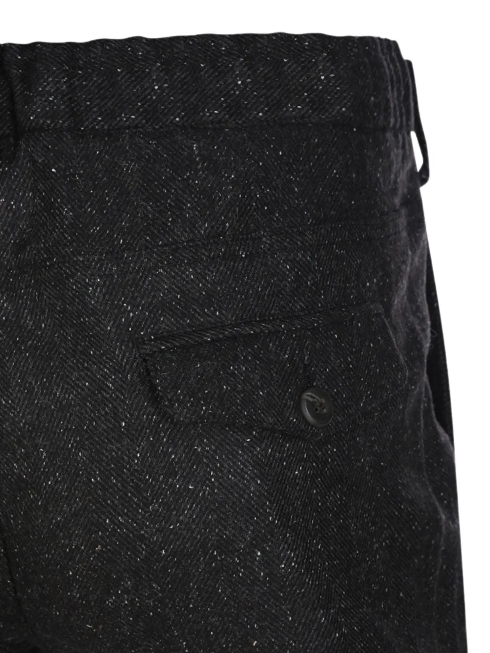 Eleventy Broek met trekkoord Zwart