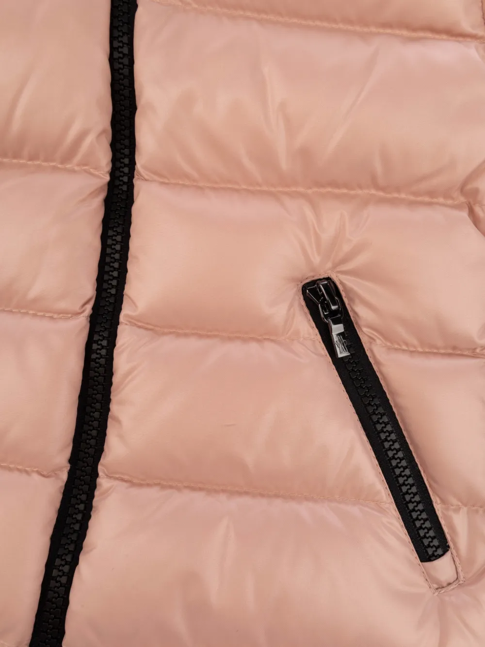 Moncler Enfant Bady hooded jacket Roze