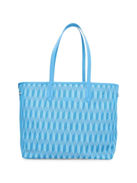 Au Départ 47 jacquard-patterned tote bag