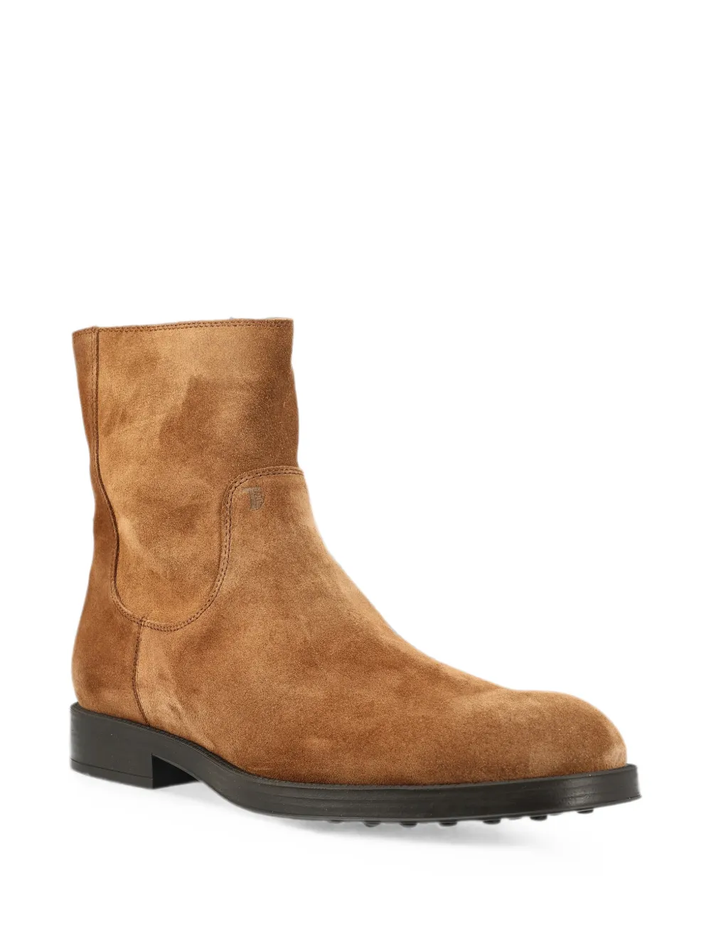 Tod's suede side-zip ankle boots Bruin