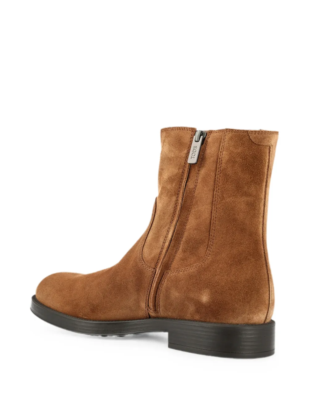 Tod's suede side-zip ankle boots Bruin