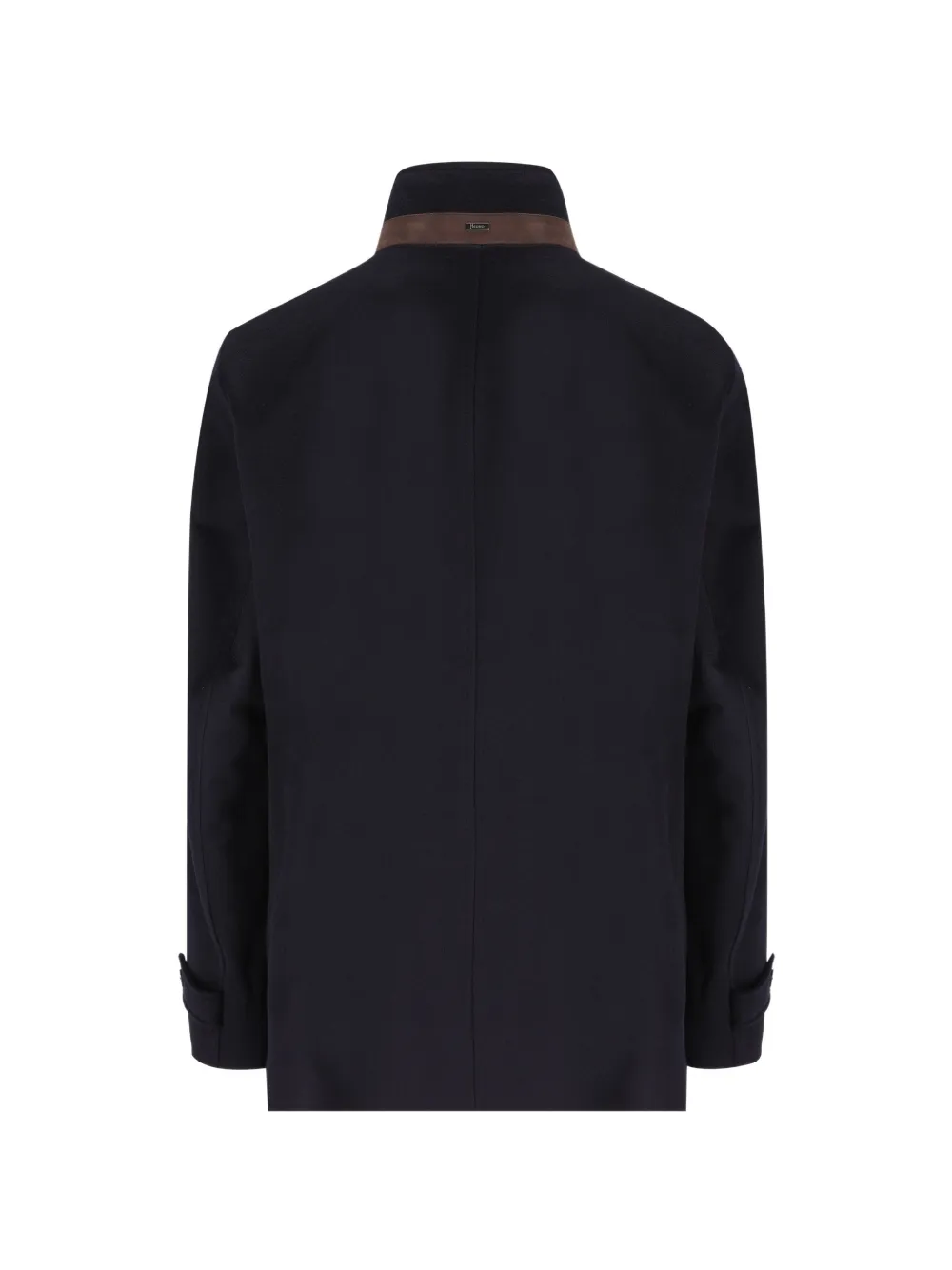 Herno Jack met hoge hals Blauw