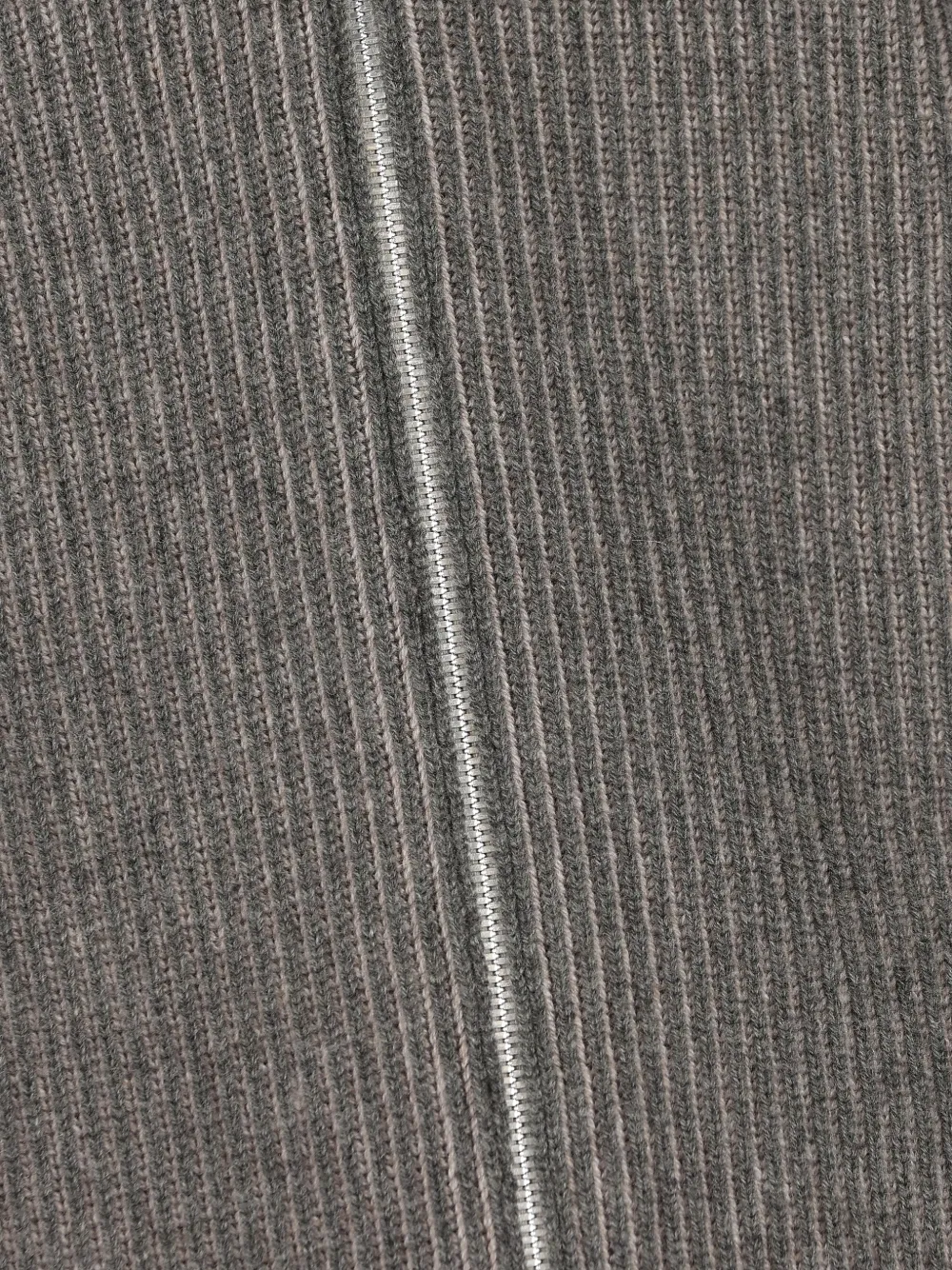 Brunello Cucinelli Ribgebreid vest Grijs