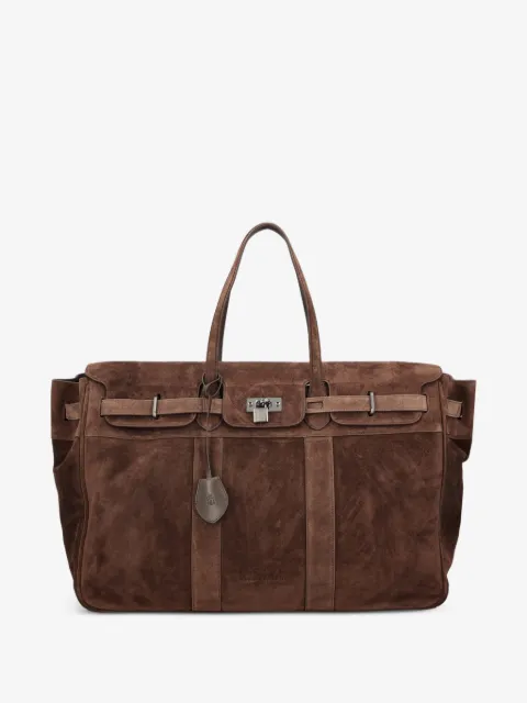 Brunello Cucinelli Explorer suede bag