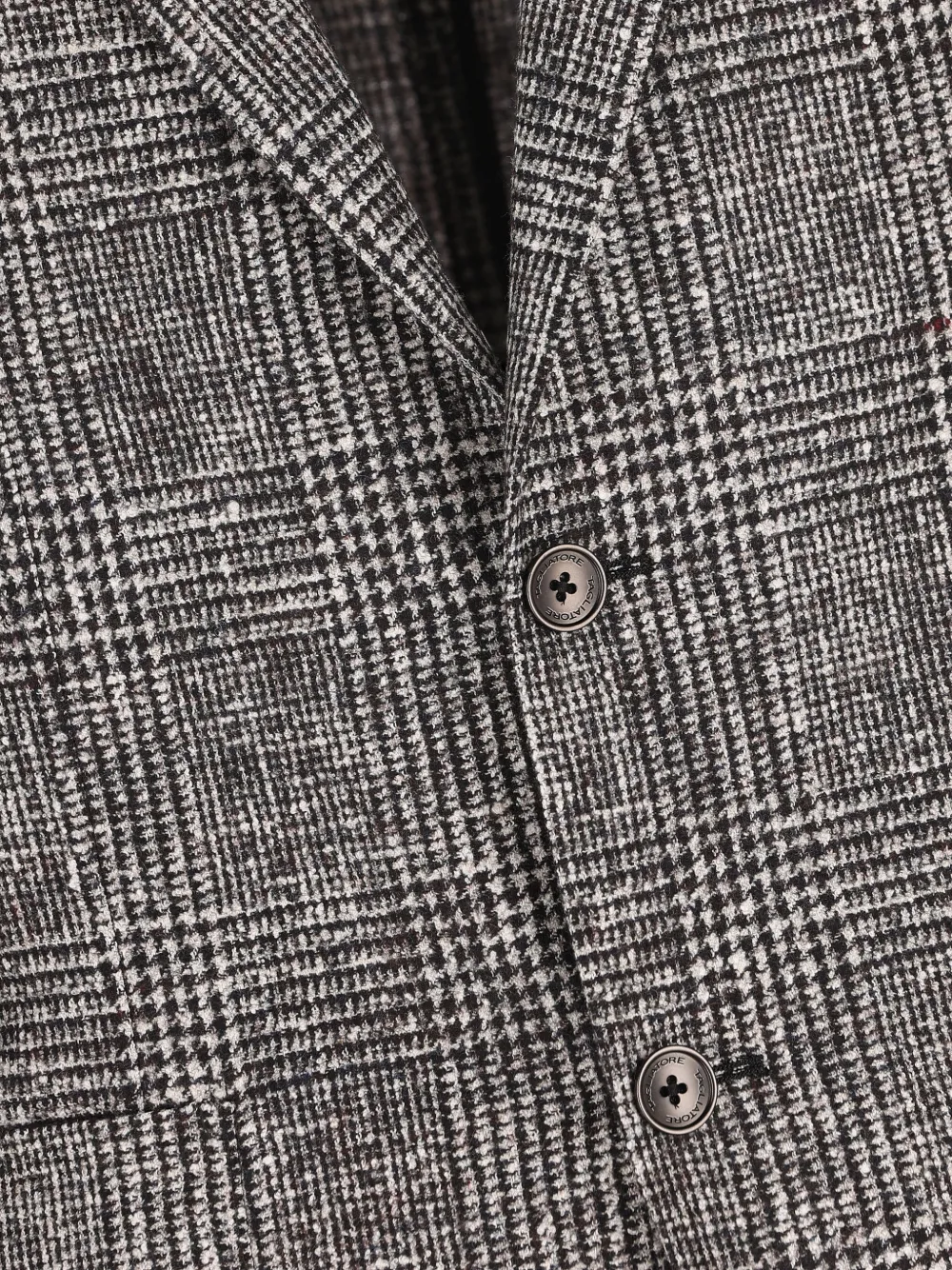 Tagliatore Geruite blazer Grijs