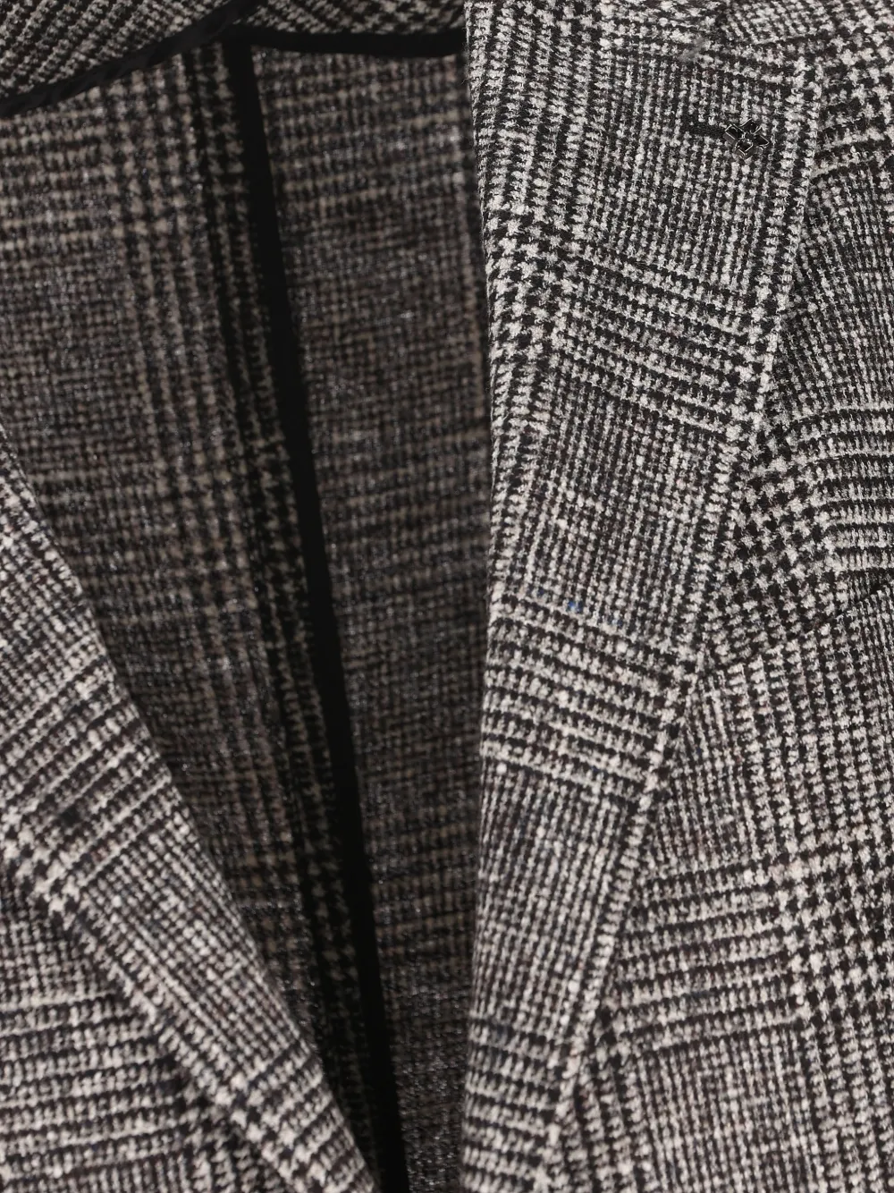 Tagliatore Geruite blazer Grijs