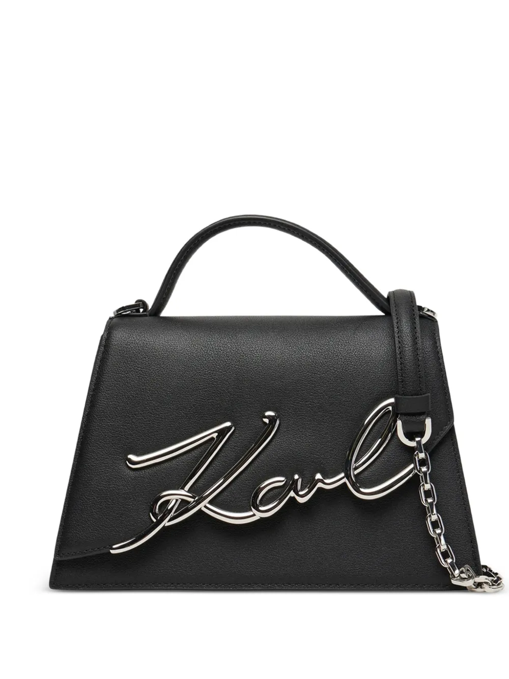 Karl Lagerfeld Borsa a tracolla K/Signature media - Nero
