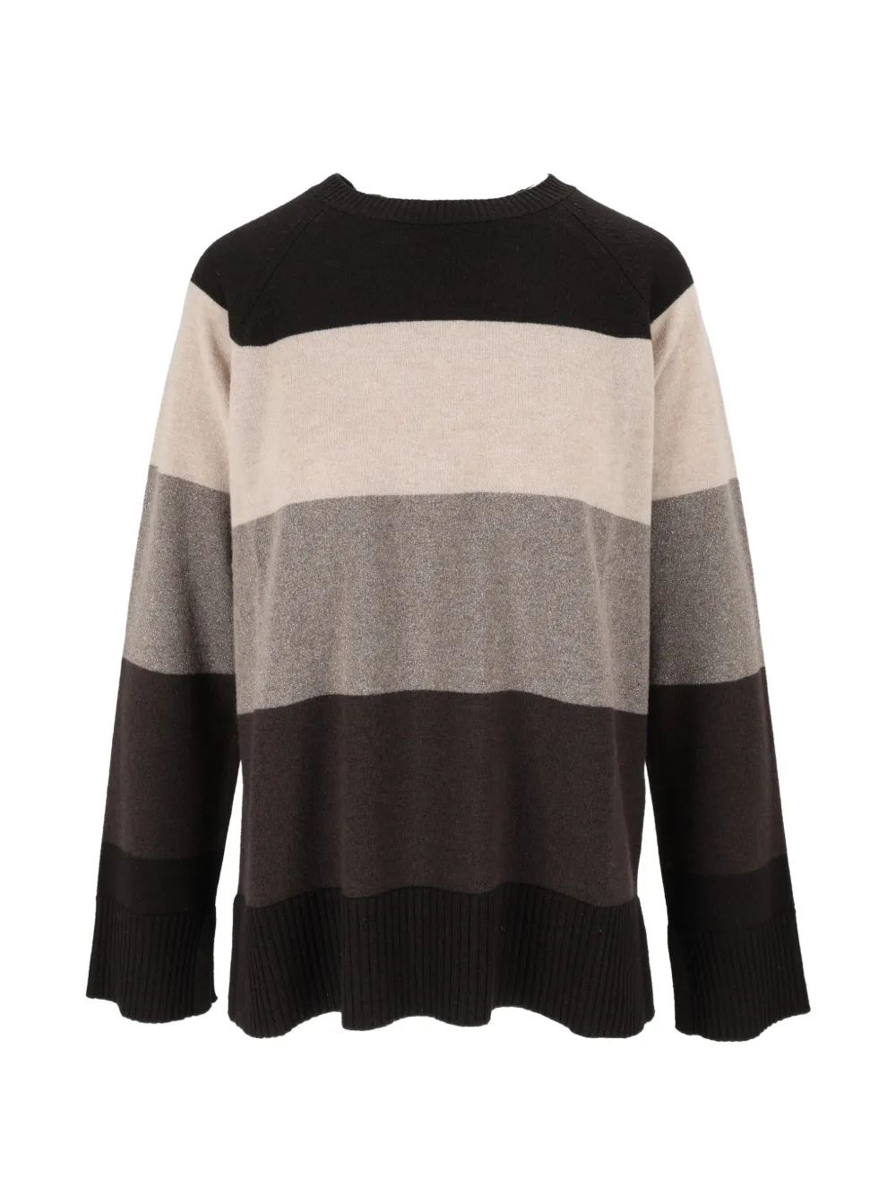 Kangra Maglione a righe - Nero