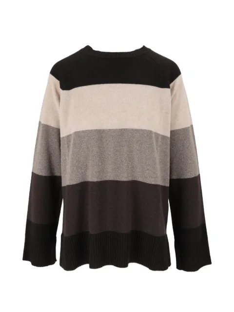 Kangra stripe-print long-sleeve sweater