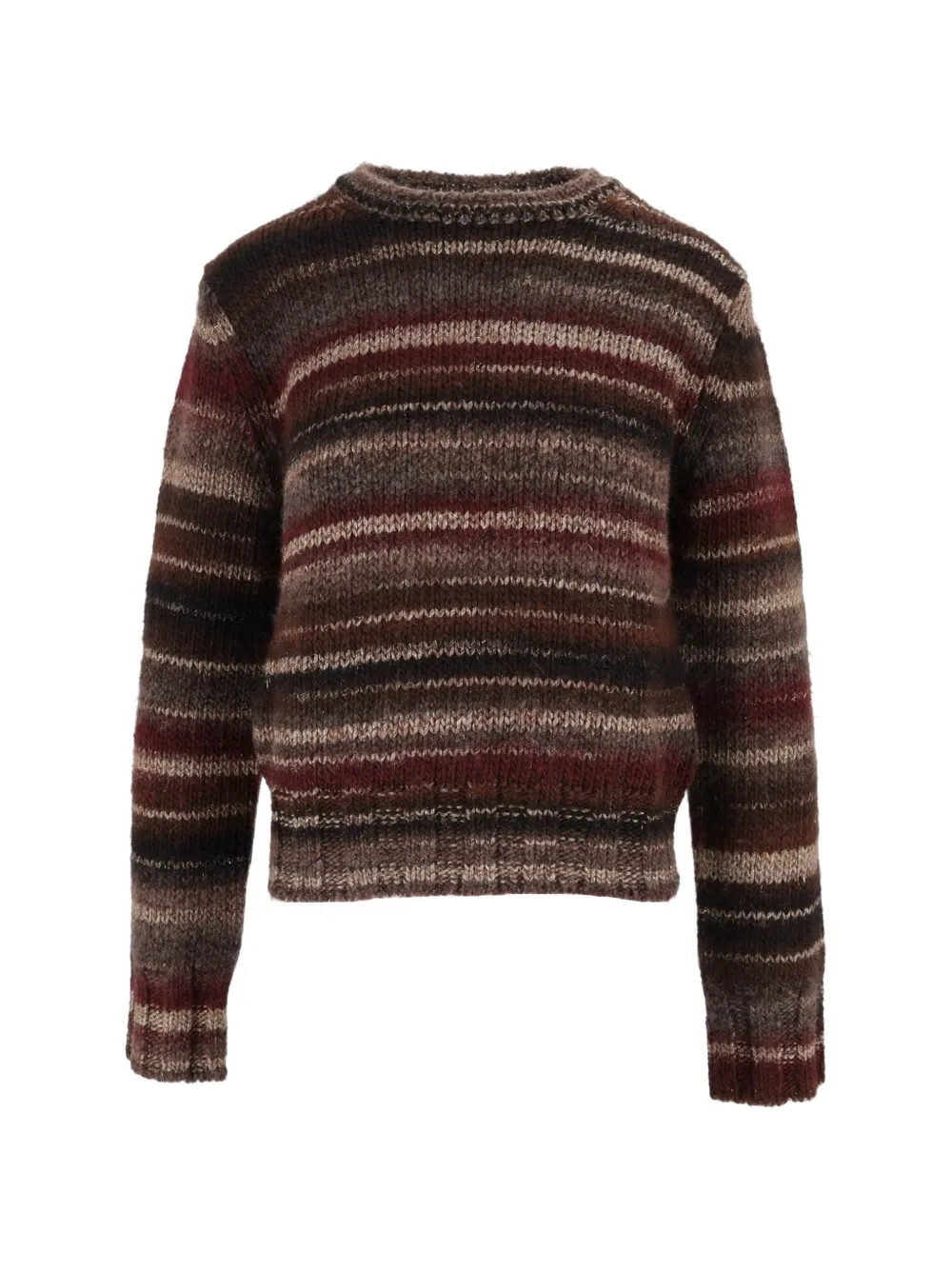 Kangra Maglione a righe - Marrone