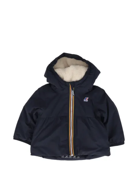 K Way Kids Gerüschte Kapuzenjacke