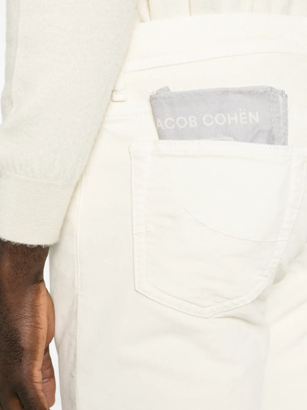 Jacob Cohën Bard slim-fit jeans Wit