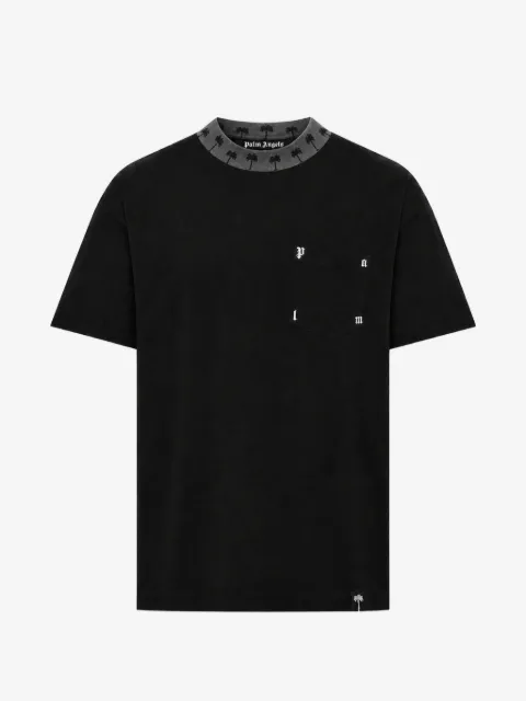 Palm Angels Palm rib regular tee L/S