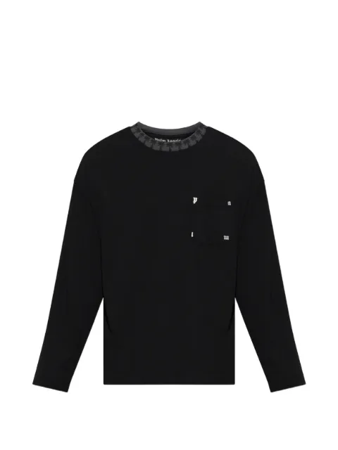 Palm Angels Palm rib regular tee L/S