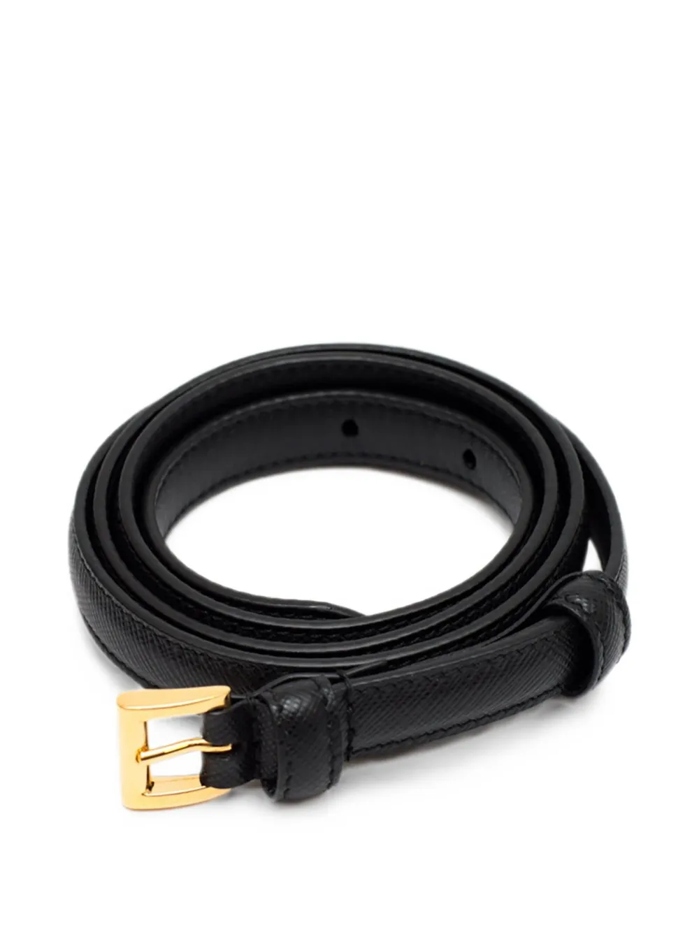 Prada Saffiano-leather belt - Nero