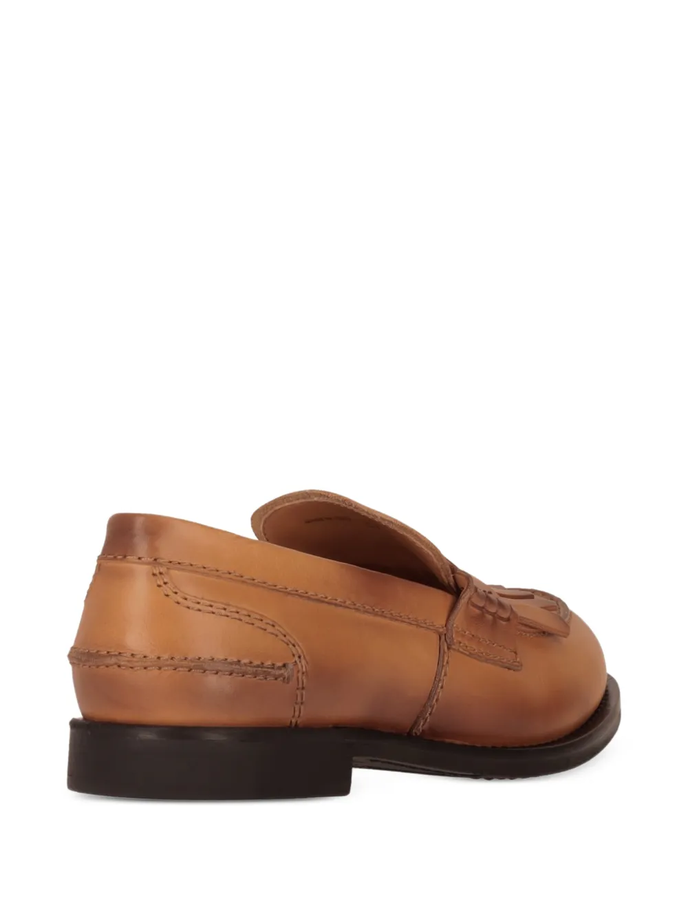 Miu Loafers met franjes Bruin