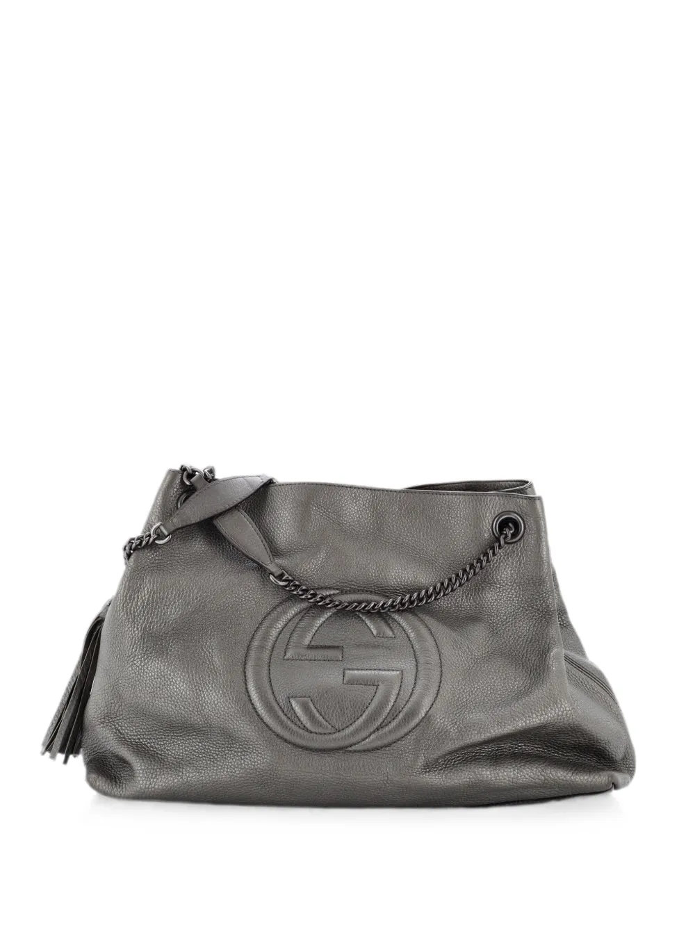 Gucci Pre-Owned Soho Chain Strap Leather Large shoulder bag - Grau