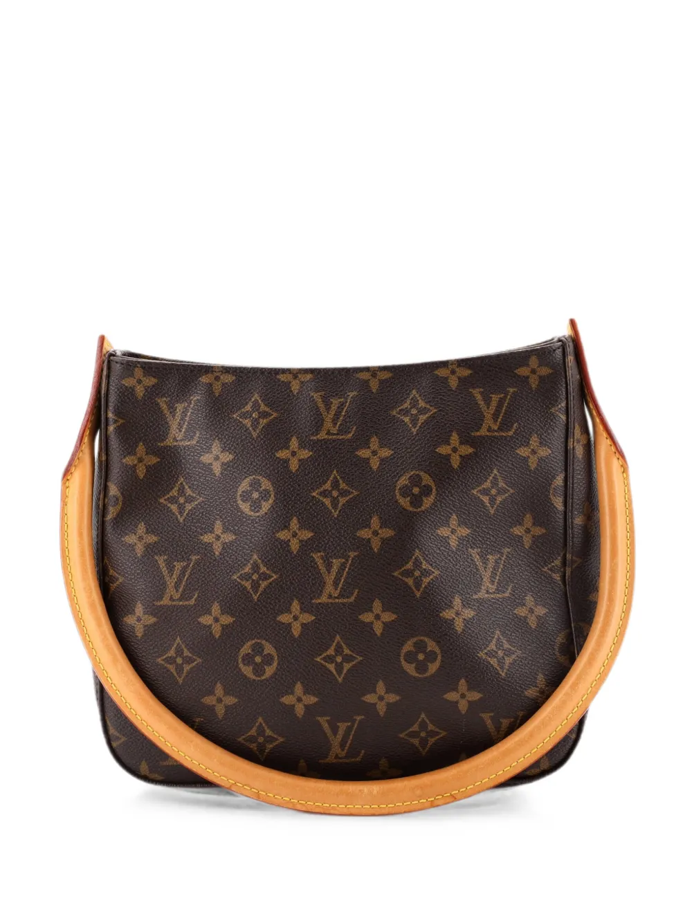 Louis Vuitton Pre-Owned Looping Handbag Monogram Canvas MM satchel - Braun
