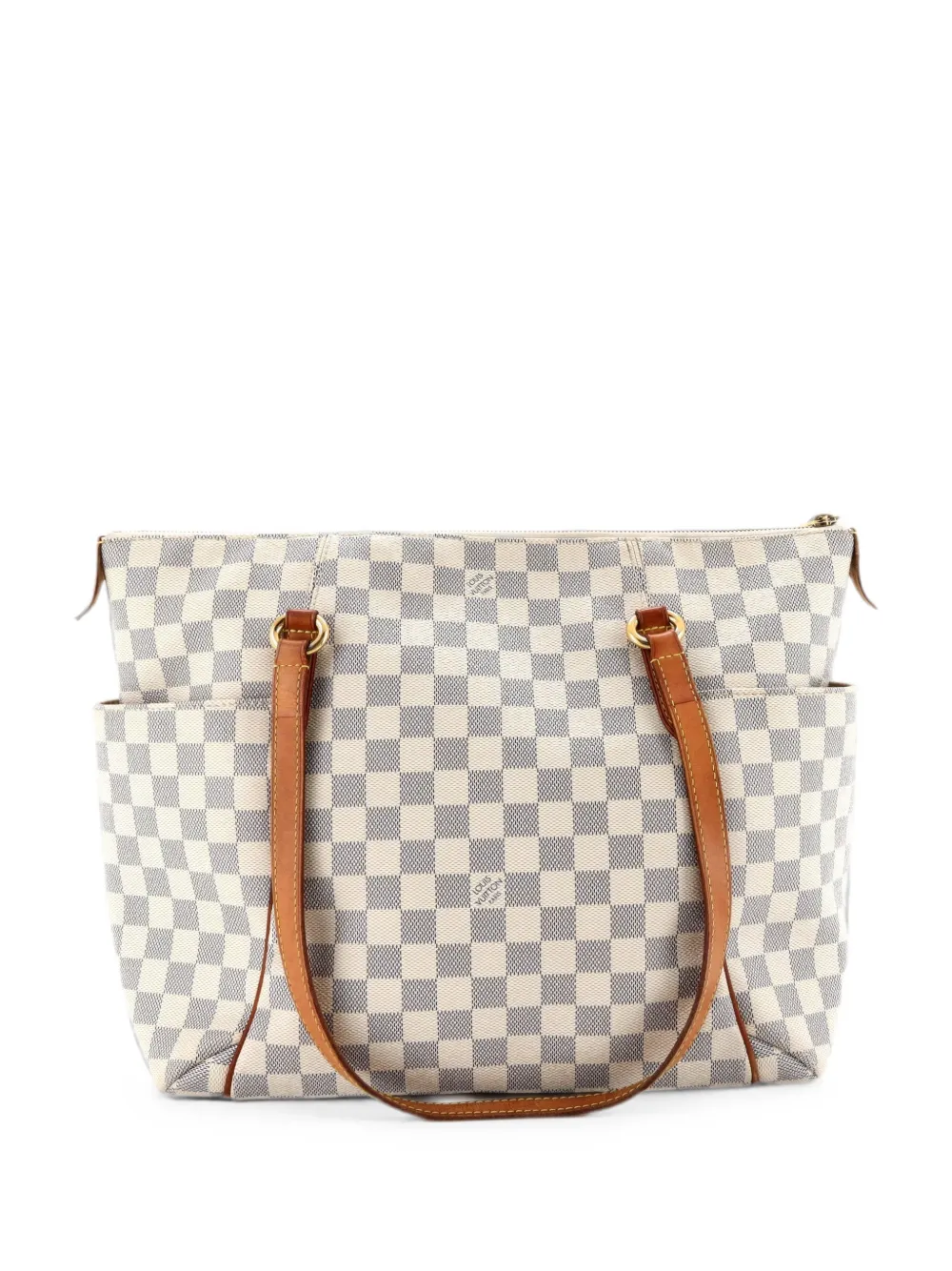 Louis Vuitton Pre-Owned Totally Handbag Damier GM shoulder bag - White