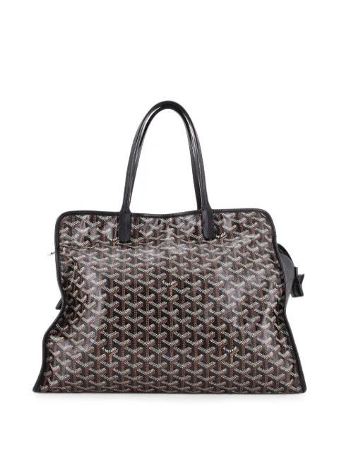 Goyard Pre-Owned Hardy Pet Carrier Coated Canvas PM 手提包