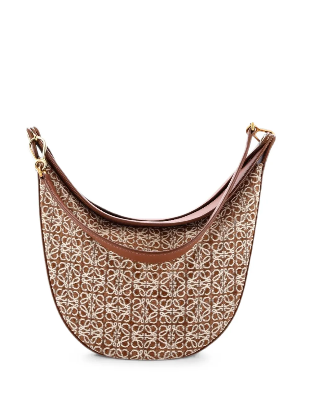 Loewe Pre-Owned Luna Jacquard-Tasche mit Anagramm - Braun