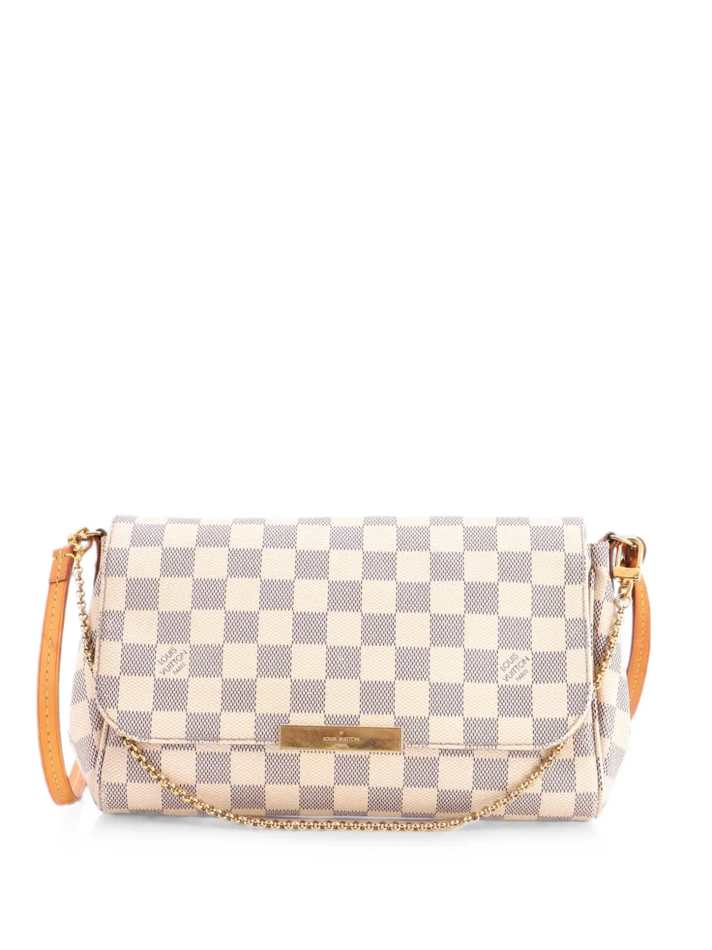 Louis Vuitton Pre-Owned Favorite Handbag Damier MM crossbody bag - Bianco