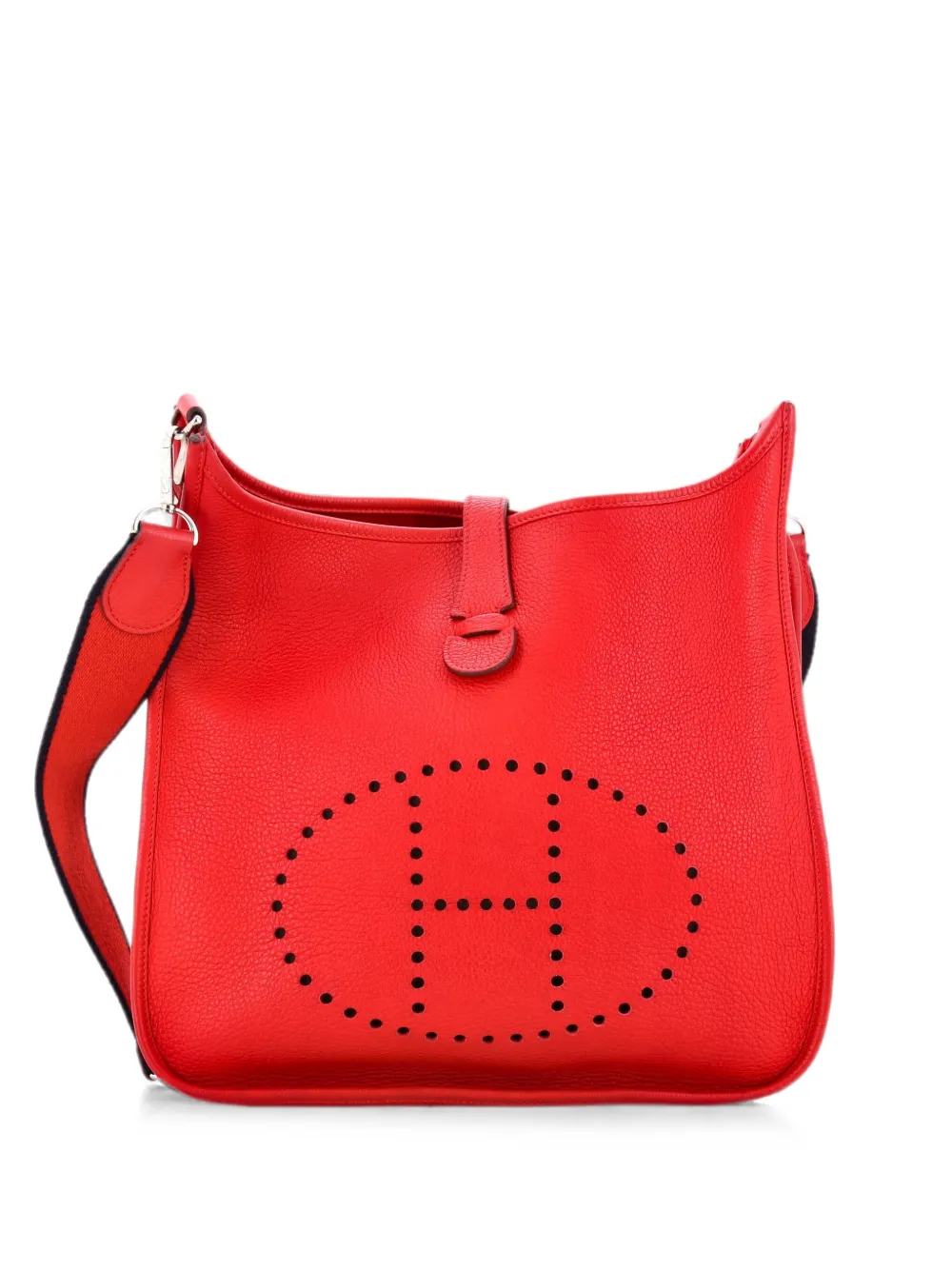 Hermès Pre-Owned Evelyne Bag Gen III Clemence GM Umhängetasche - Rot