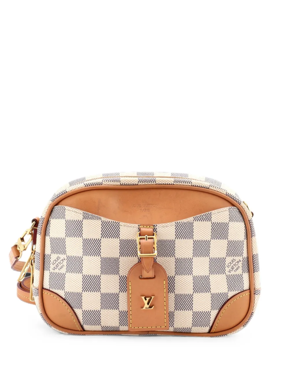 Louis Vuitton Pre-Owned Deauville Handbag Damier Mini crossbody bag - Bianco