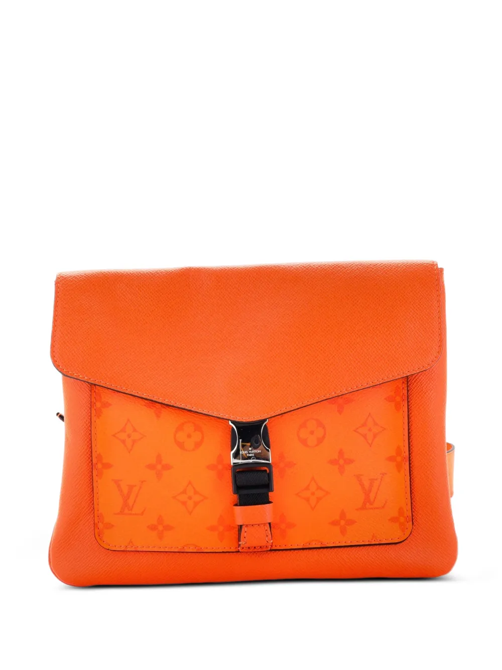 Louis Vuitton Pre-Owned Outdoor Flap Messenger Monogram Taigarama crossbody bag - Orange