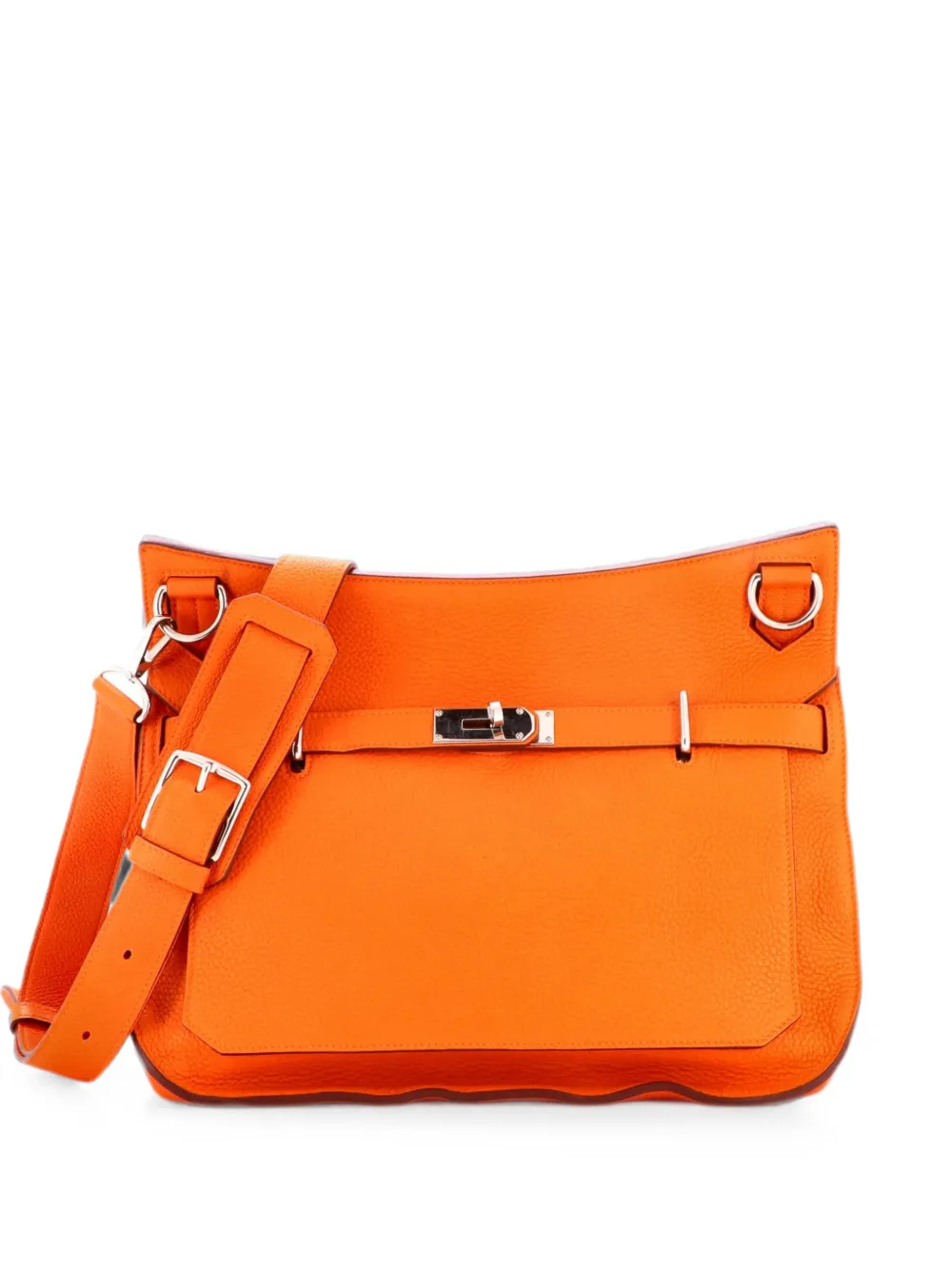 Hermès Pre-Owned Jypsiere Bag Clemence 37 shoulder bag - Orange