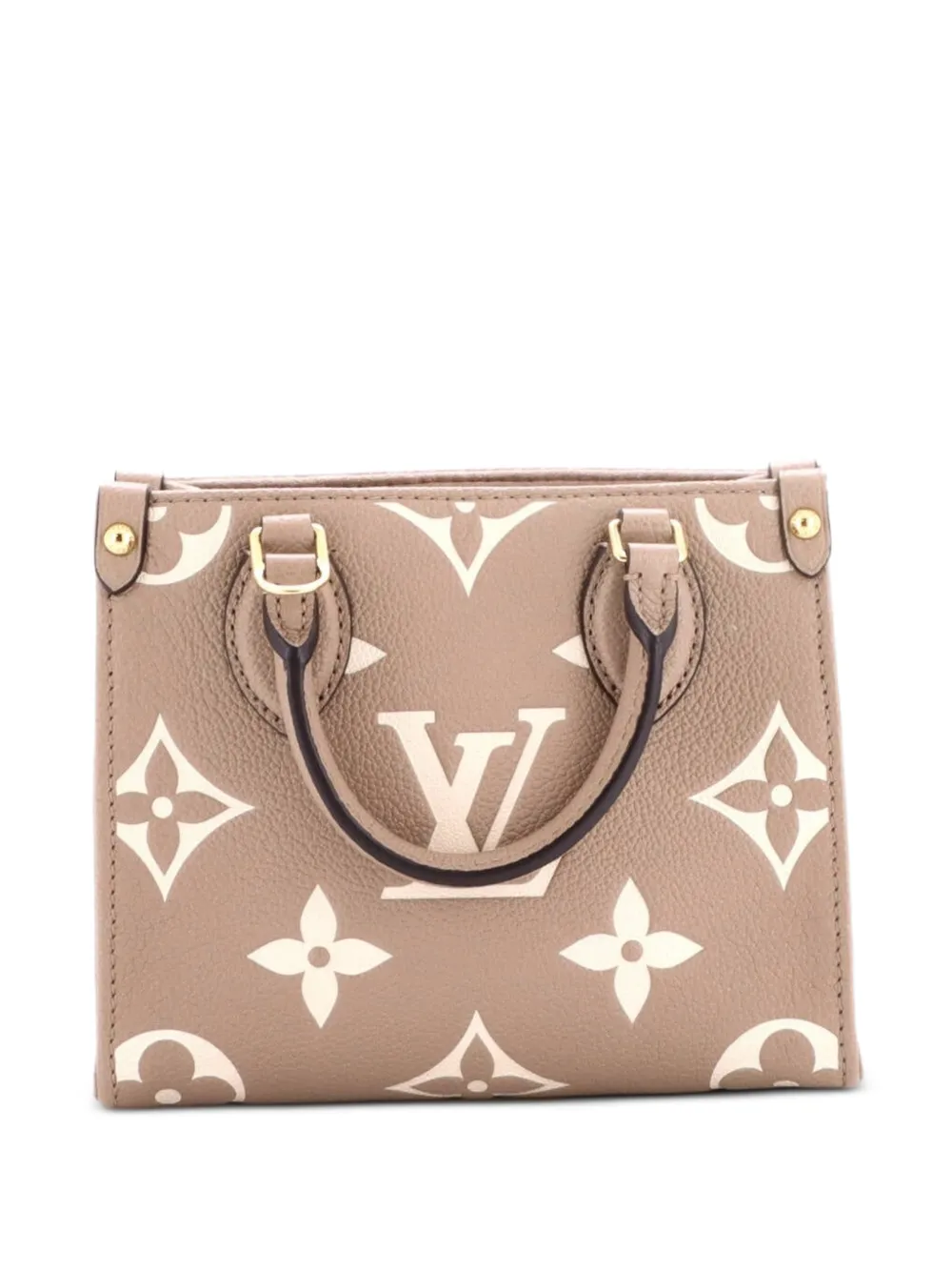 Louis Vuitton Pre-Owned OnTheGo Bicolor Monogram Empreinte Giant BB tote bag - Nude