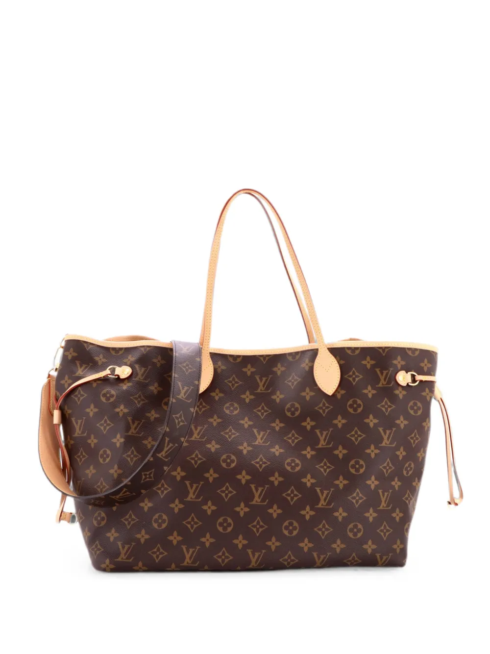 Louis Vuitton Pre-Owned Neverfull Bandouliere Inside Out Monogram Canvas and Stamped canvas GM tote bag - Marrone